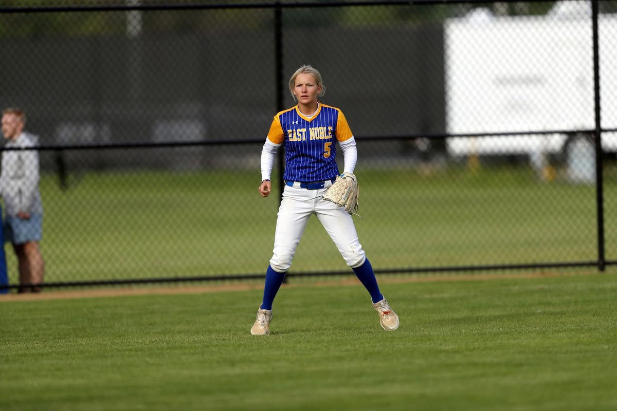 high school came to the end in the championship of sectional. sophomore year
BA: .458     ONB: .579    
HR: 3             SB: 12 
FP: .925        R: 31
H: 33             RBI: 30
<a href="/Coach_JHull/">EN Knights Softball</a> <a href="/umichsoftball/">Michigan Softball</a> 
<a href="/IUINDY_SBALL/">IU Indy Softball</a> <a href="/TrineSoftball/">Don Danklefsen II</a>