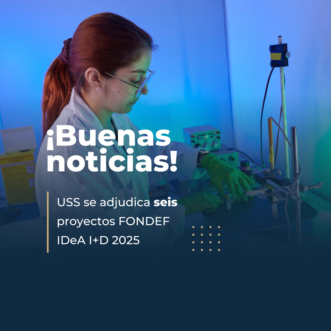 Universidad San Sebastián (@usansebastian) on Twitter photo 🔵 La <a href="/USanSebastian/">Universidad San Sebastián</a> fortalece su investigación aplicada con seis nuevos proyectos adjudicados en el concurso FONDEF IDeA I+D 2025 👏
Este resultado posiciona a la #USS en el 7mo lugar nacional entre las universidades con más iniciativas seleccionadas ▶️ tinyurl.com/25beu5b3 🔵 La <a href="/USanSebastian/">Universidad San Sebastián</a> fortalece su investigación aplicada con seis nuevos proyectos adjudicados en el concurso FONDEF IDeA I+D 2025 👏
Este resultado posiciona a la #USS en el 7mo lugar nacional entre las universidades con más iniciativas seleccionadas ▶️ tinyurl.com/25beu5b3