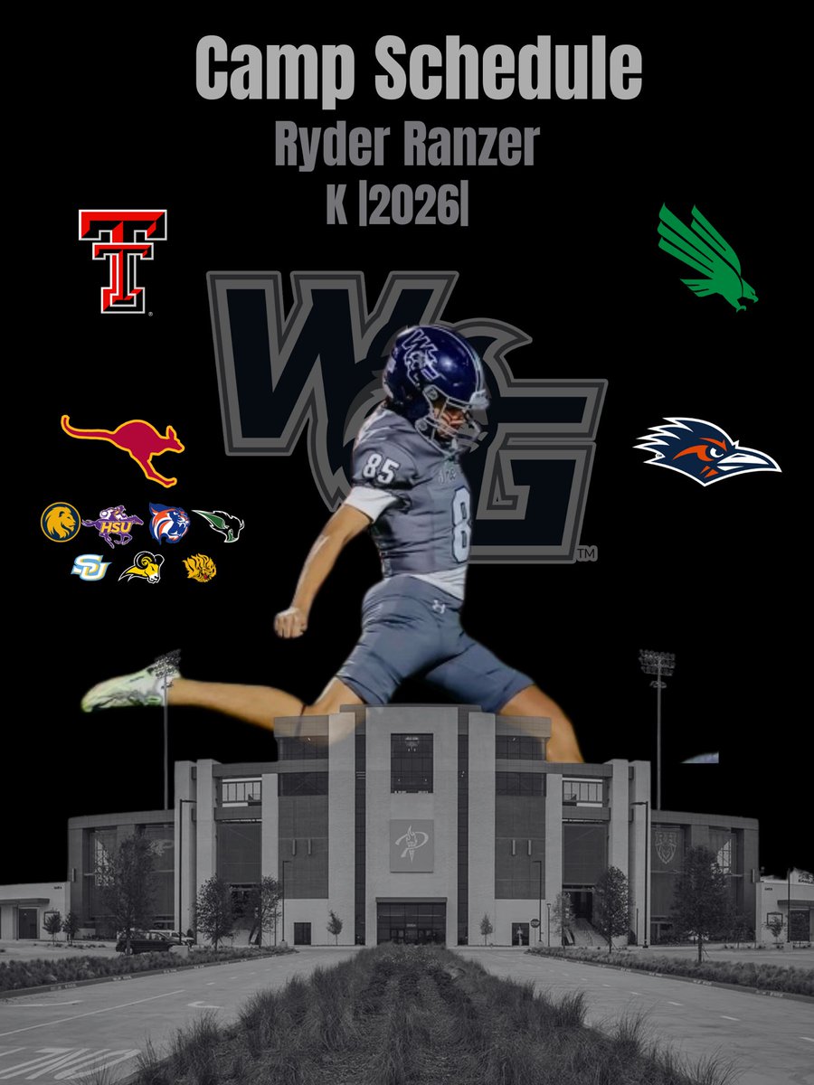 Ryder Ranzer (2026) (@ryderranzer) on Twitter photo It’s almost time…
<a href="/WGHSFootball/">Walnut Grove Football</a>
<a href="/TexasTechFB/">Texas Tech Football</a> <a href="/RoosFootball/">Austin College ’Roos Football</a>
<a href="/Lions_FB/">East Texas A&M Football</a> <a href="/HSUCowboys/">Hardin-Simmons Cowboy Football</a>
<a href="/LCU_ftball/">LCU Football</a> <a href="/OBU_Football/">OBU Football</a>
<a href="/GeauxJags/">Southern University Football</a> <a href="/TxWesFootball/">TxWes Football</a>
<a href="/MeanGreenFB/">UNT Football</a> <a href="/UTSAFTBL/">UTSA Football 🏈</a>
<a href="/iwp4short/">Wesley Harwell🌵</a> <a href="/CoachBenMc19/">Ben McLaughlin</a>
<a href="/Coach_Holton28/">Austin Holton</a> <a href="/eltodd41/">Everett Todd</a>
<a href="/Ryan_Leichus/">Ryan Leichus</a> <a href="/91kick/">Tom Thompson</a>
<a href="/CoachBrownUTSA/">Coach Zach Brown</a> <a href="/CoachJZGraham/">Joshua Graham</a> It’s almost time…
<a href="/WGHSFootball/">Walnut Grove Football</a>
<a href="/TexasTechFB/">Texas Tech Football</a> <a href="/RoosFootball/">Austin College ’Roos Football</a>
<a href="/Lions_FB/">East Texas A&M Football</a> <a href="/HSUCowboys/">Hardin-Simmons Cowboy Football</a>
<a href="/LCU_ftball/">LCU Football</a> <a href="/OBU_Football/">OBU Football</a>
<a href="/GeauxJags/">Southern University Football</a> <a href="/TxWesFootball/">TxWes Football</a>
<a href="/MeanGreenFB/">UNT Football</a> <a href="/UTSAFTBL/">UTSA Football 🏈</a>
<a href="/iwp4short/">Wesley Harwell🌵</a> <a href="/CoachBenMc19/">Ben McLaughlin</a>
<a href="/Coach_Holton28/">Austin Holton</a> <a href="/eltodd41/">Everett Todd</a>
<a href="/Ryan_Leichus/">Ryan Leichus</a> <a href="/91kick/">Tom Thompson</a>
<a href="/CoachBrownUTSA/">Coach Zach Brown</a> <a href="/CoachJZGraham/">Joshua Graham</a>