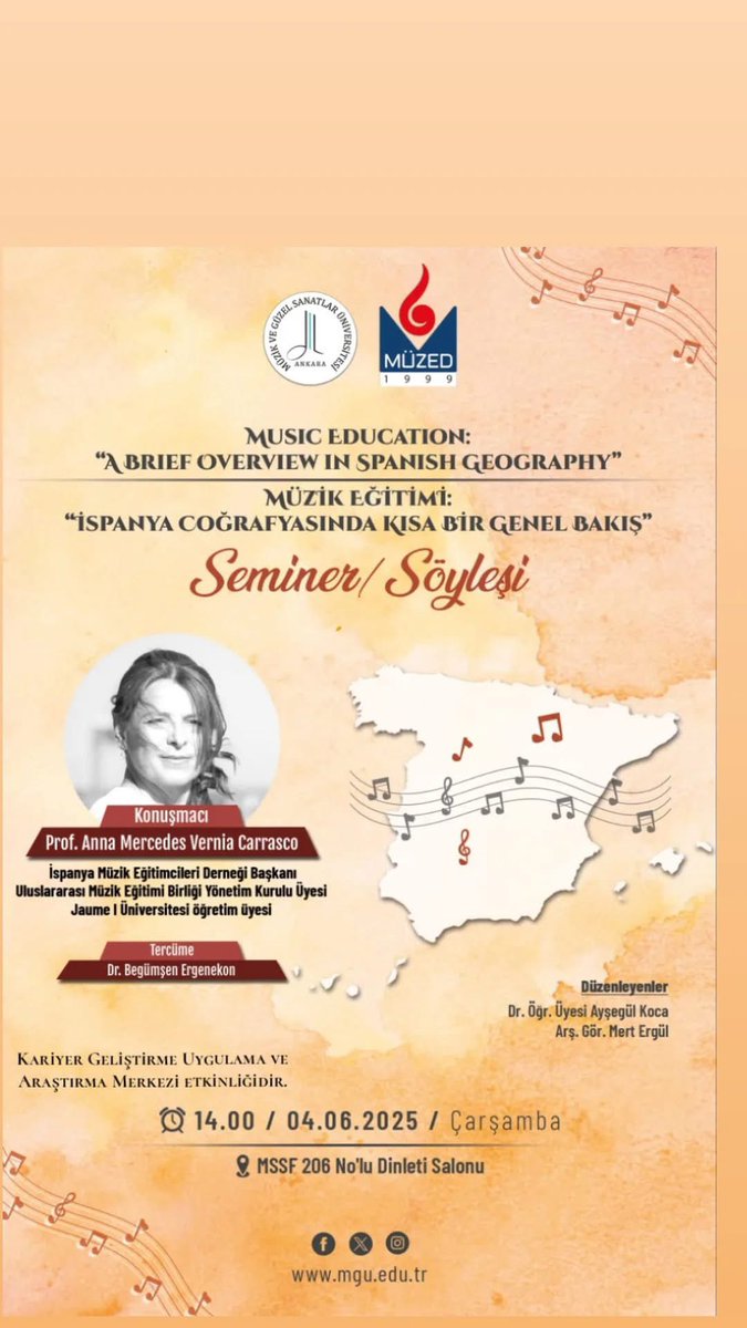 It will be a great honor to participate in this important conference. A million thanks to the entire organization.
I will be on a research stay, working and learning with an excellent team at Truquía, to showcase the power of music as the most important tool for improving …