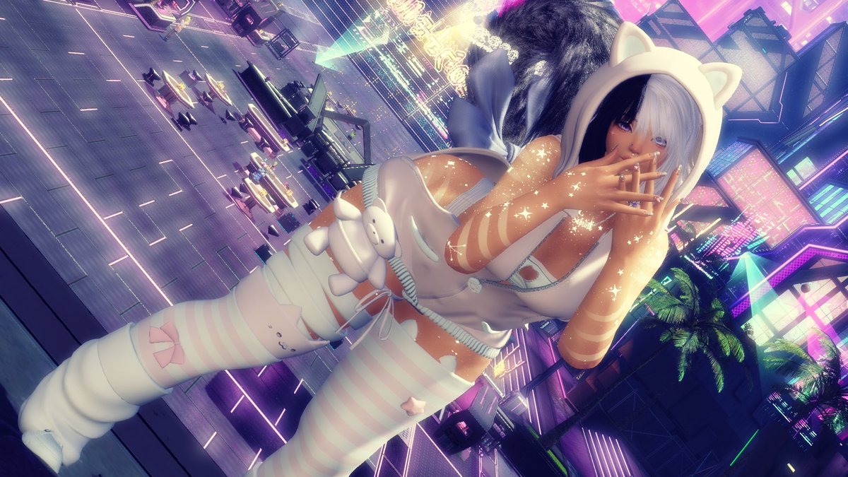 ffxivsabrinaxo's tweet photo. ℱ𝓁𝒶𝓊𝓃𝓉𝒾𝓃𝑔 𝓂𝓎 𝓀𝒶𝓌𝒶𝒾𝒾 𝓋𝒾𝒷𝑒𝓈 𝓉𝑜𝒹𝒶𝓎! ✨🌸

#miqote #miqo #GPOSER #EorzeaPhotos #lenoposes https://t.co/UpoS9Pw4yu