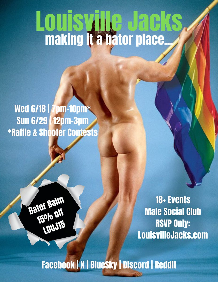 Happy Pride, Bators!

Check out our June Dates, we have a Raffle &amp; Shooter Contests to kickstart or KPF Pride Week!

Wed 6/18 7PM-10PM* Raffle &amp; Shooter Contests
Sun 6/29 12PM-3PM

RSVP louisvillejacks.com 
Take 15% <a href="/batorbalm/">Bator Balm</a> w/ code LOUJ15