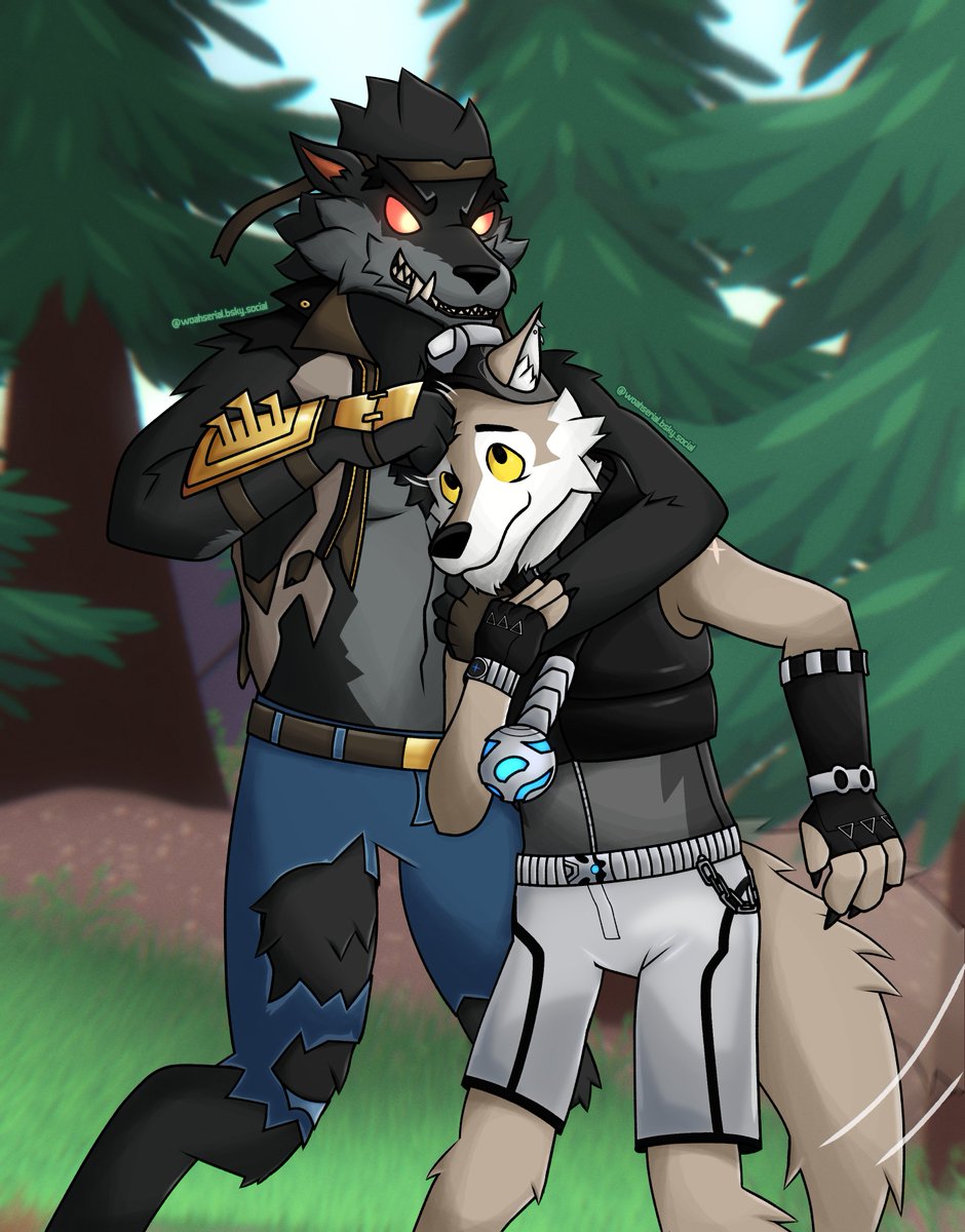 Dire and Wendell from this niche lil game called Fortnite