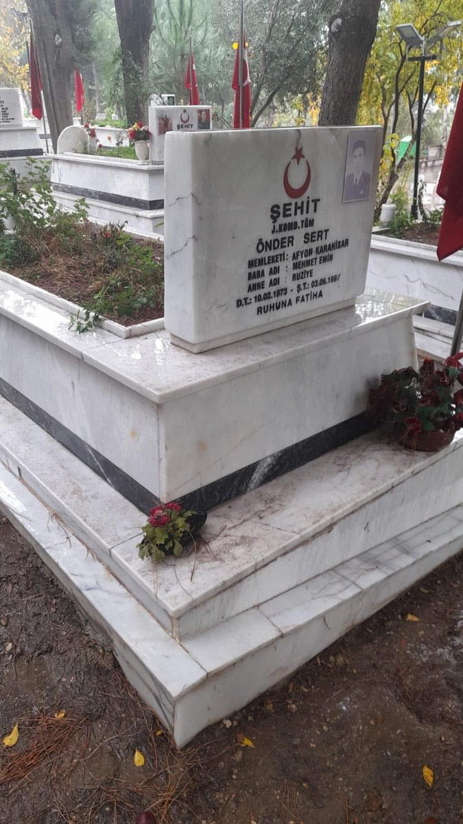 🇹🇷🇹🇷🇹🇷UNUTMADIK UNUTMAYACAĞIZ🇹🇷🇹🇷🇹🇷
03.06.1997 Tarihinde Van'da  şehit olan  İlçemiz Sultandağı Çamözü köyü nüfusuna kayıtlı şehidimiz Şehit J.Tğm. ÖNDER SERT'i Şehadetinin 28 nci seneyi devriyesinde saygı rahmet ve dua ile anıyorum. Ruhu Şad Mekanı Cennet Olsun.