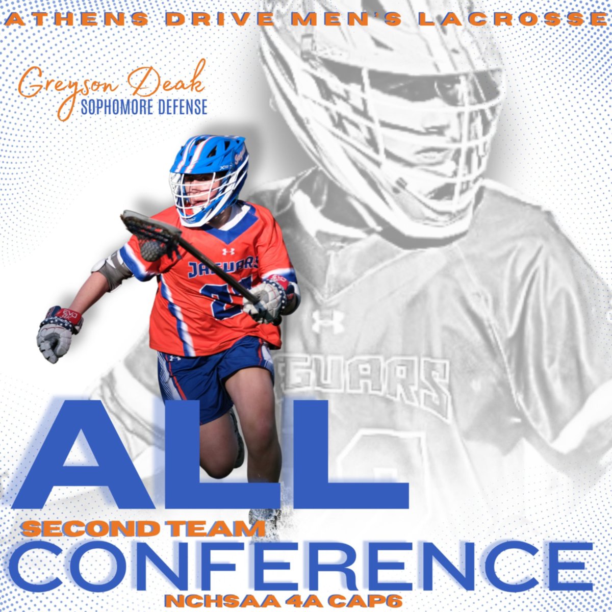 ADLAX (@adlaxheadcoach) on Twitter photo Congratulations to Greyson Deak for being recognized for the Cap 6 All-Conference 2nd Team! What a great year for Greyson! He jumped back into the game and became a huge piece of our defense! <a href="/athensjags/">Athens Athletics</a> <a href="/AthensHSMagnet/">AthensHS-Magnet</a> <a href="/nclaxpreps/">NC Lax Preps</a> <a href="/NCLaxCoaches/">NC Lacrosse Coaches Association</a> <a href="/footbaldycoach/">Tom Wetherby</a> Congratulations to Greyson Deak for being recognized for the Cap 6 All-Conference 2nd Team! What a great year for Greyson! He jumped back into the game and became a huge piece of our defense! <a href="/athensjags/">Athens Athletics</a> <a href="/AthensHSMagnet/">AthensHS-Magnet</a> <a href="/nclaxpreps/">NC Lax Preps</a> <a href="/NCLaxCoaches/">NC Lacrosse Coaches Association</a> <a href="/footbaldycoach/">Tom Wetherby</a>