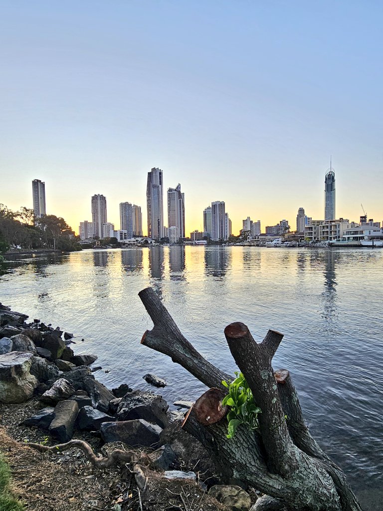 Good Morning from the Gold Coast, Queensland, Australia.  Beautiful start to a Winters Morning