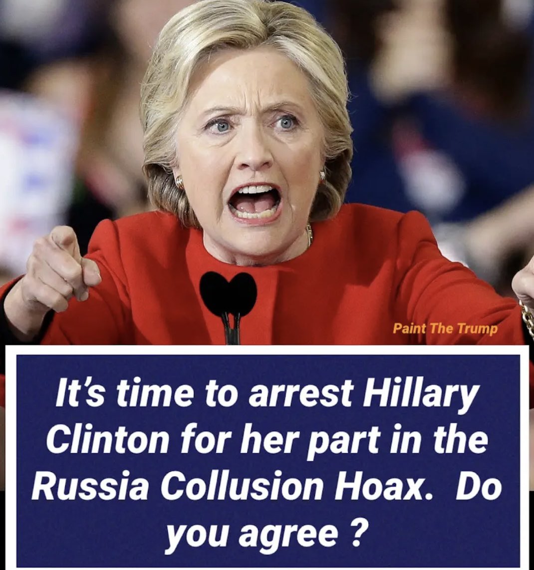 Should Hillary Clinton be arrested?