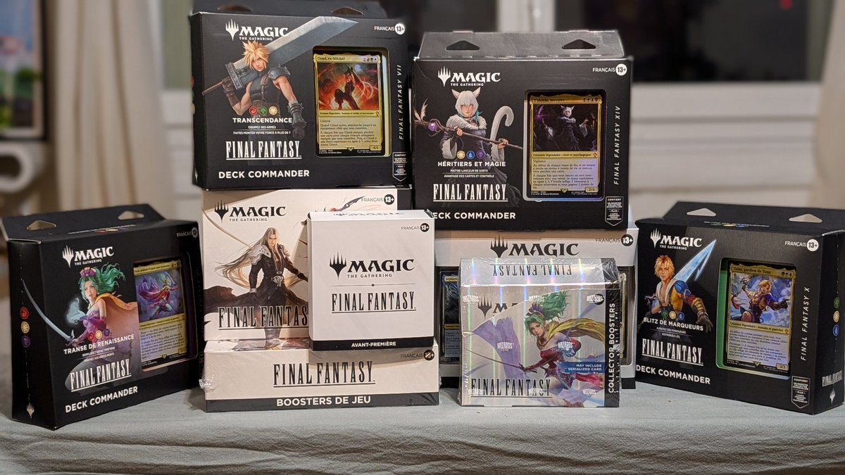 Adyboo (@misteradyboo) on Twitter photo Demain matin en live,
On ouvre la display collector comme un chien enragé de la prochaine extension Final Fantasy X Magic
Merci INFINIMENT <a href="/Asmodee_fr/">Asmodee France</a> pour ce divin présent
On va manger le meilleur poulet du monde
Publicité Demain matin en live,
On ouvre la display collector comme un chien enragé de la prochaine extension Final Fantasy X Magic
Merci INFINIMENT <a href="/Asmodee_fr/">Asmodee France</a> pour ce divin présent
On va manger le meilleur poulet du monde
Publicité