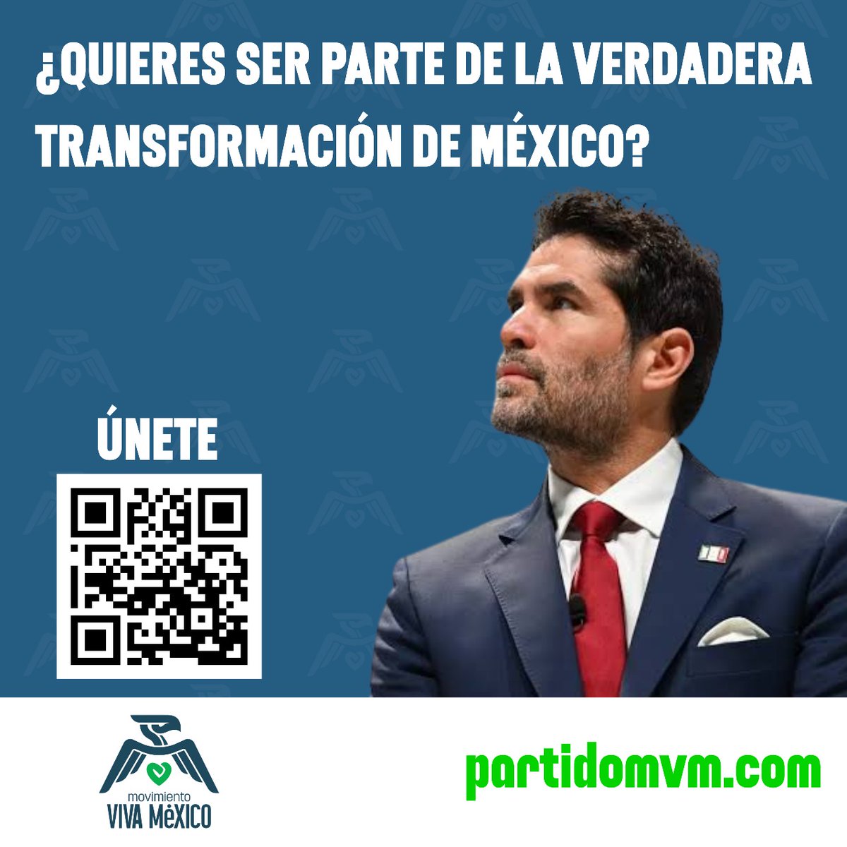 🟢 MEXICANOS AL GRITO DE GUERRA ES HORA DE CAMBIAR EL RUMBO DE NUESTRO PAIS 🇲🇽

En estos momentos tan difíciles que atraviesa la república y nuestra democracia, es momento de dejar las quejas y pasar a la acción. 

Si eres alguien que quiere hacer más por México, no te quedes de