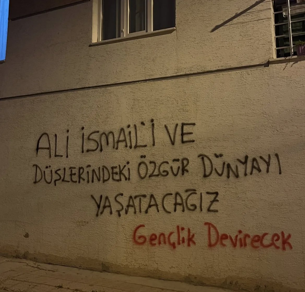 düşlerinde özgür bir dünya , ali ismail korkmaz hep 19 yaşında.