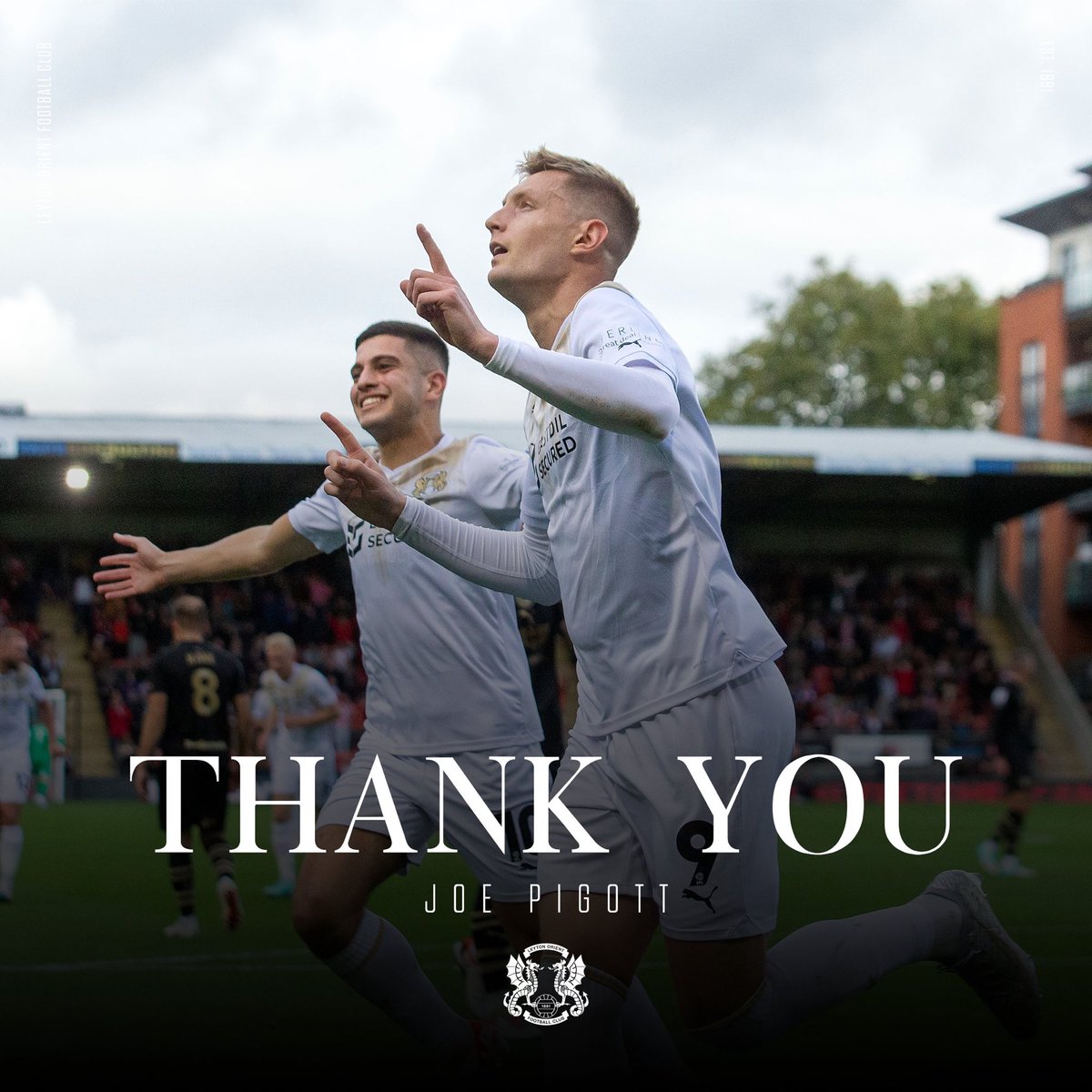 WDownunder's tweet image. Joe Pigott at the end of his unproductive loan season at Wimbledon released by Leyton Orient…