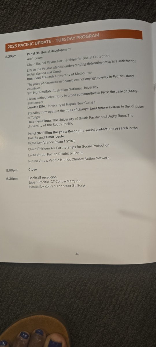 #2025PacificUpdate Day 1 starts at Laucala Campus, USP, Suva. 
The livestream URL for Pacific Update is:
usp.ac.fj/live