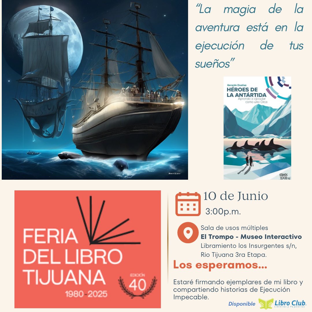 🗣️ “¿Aceptas la travesía? Si es así… ¡Bienvenido a bordo!”
✍️ “Soñar como una forma de explorar, soñar como una forma de aprender, soñar como una forma de vivir.”
🎯 “La magia de la aventura está en la ejecución de tus sueños.”

Museo El Trompó - Sala 3  Martes 10, 15:00 hrs