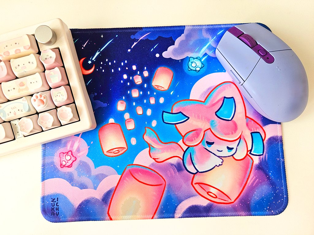zukaichu's tweet image. 🏖️Shop Update!🏖️
- Jirachi mouse pads now in stock! Grade B option also available
- T-shirts are available!(Very little stock tho!)
-Lagiacrus print available too!
🔗below!
Sharing is super appreciated!