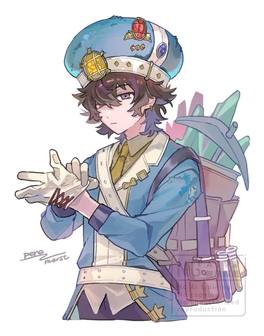 #メルストお絵かき 【お題箱#7】チェレンシー