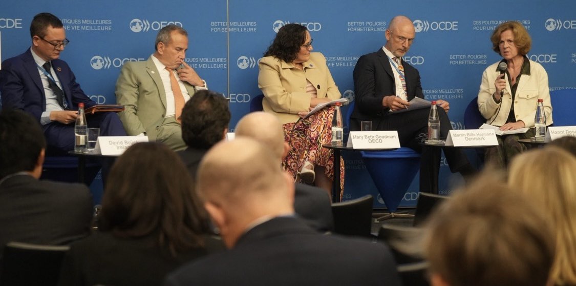 David Brรผck, ๐ฎ๐ช Ambassador to the OECD & UNESCO (@ieamboecdunesco) on Twitter photo Great to be part of an important discussion today on the OECDโs contribution to development.
Important input from <a href="/MathiasCormann/">Mathias Cormann</a>, <a href="/Manuel_Tovar_R/">Manuel Tovar</a>, Elmar Schiller of <a href="/CancilleriaPeru/">Cancillerรญa Perรบ๐ต๐ช</a>, <a href="/BilleHermann/">Martin Bille Hermann</a>, <a href="/BusinessatOECD/">Business at OECD</a> and Mary Beth Goodman of <a href="/OECDdev/">OECD Development</a> 1/2 Great to be part of an important discussion today on the OECDโs contribution to development.
Important input from <a href="/MathiasCormann/">Mathias Cormann</a>, <a href="/Manuel_Tovar_R/">Manuel Tovar</a>, Elmar Schiller of <a href="/CancilleriaPeru/">Cancillerรญa Perรบ๐ต๐ช</a>, <a href="/BilleHermann/">Martin Bille Hermann</a>, <a href="/BusinessatOECD/">Business at OECD</a> and Mary Beth Goodman of <a href="/OECDdev/">OECD Development</a> 1/2