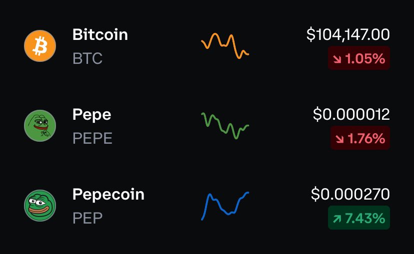 $PEP <a href="/PepecoinNetwork/">Pepecoin (PEP)</a> 🐸