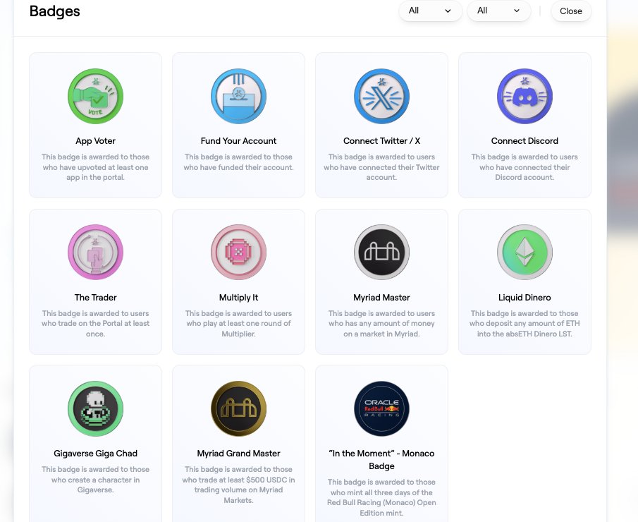 Not much, but honest work. Are you grinding on <a href="/AbstractChain/">Abstract</a> 
<a href="/MyriadMarkets/">MYRIAD</a>