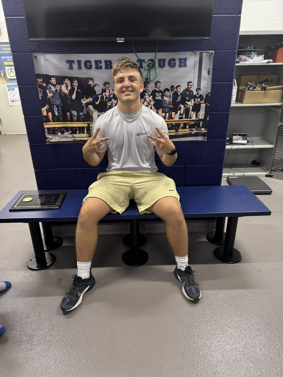 Had an amazing workout for Tiger Monday with the wrestling team