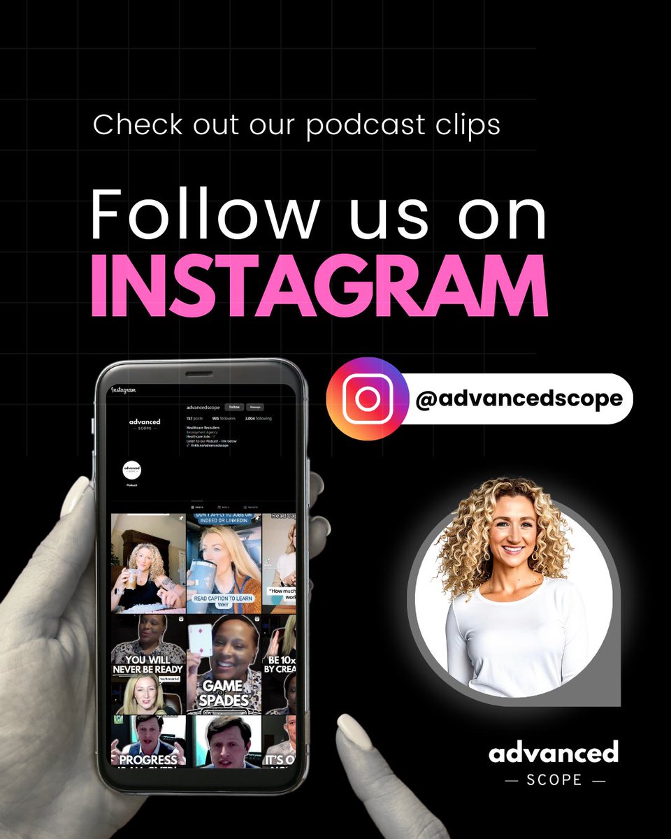 Following our podcast but not our Instagram? 😤 Do me a favor and go follow us for more of our podcast content with your favorite guests! 

#instagram #socialmedia #healthcare #ortho