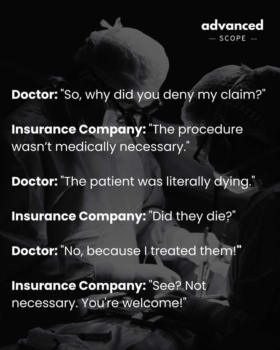 ..... wicked smahhht of them, right? 😂  

#healthcareproblems #healthcare #physicianrecruiter #surgeonrecruiter