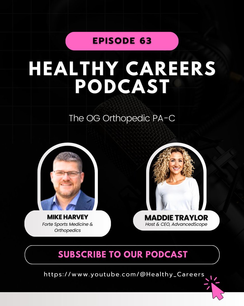 Mike is the original gangster of Orthopedics as a PA-C. 20+ years of experience you don't want to miss out on... FRIDAY! 7 AM EST. on Spotify, YouTube and Apple Podcasts. 📌 rfr.bz/t94345f

#orthopedics #physicianassistant