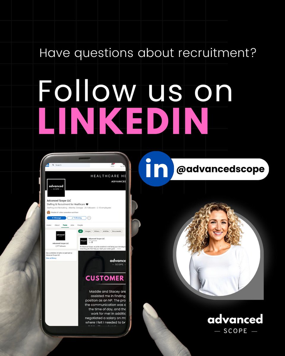 We're social! Connect with us on LinkedIn! 

#linkedin #socialmedia #followus