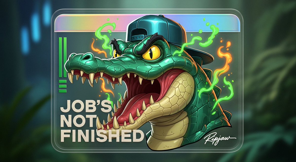 $GATOR is steadily making moves.
We will be an unstoppable force.
Don’t get left behind. 🐊🤝🐊