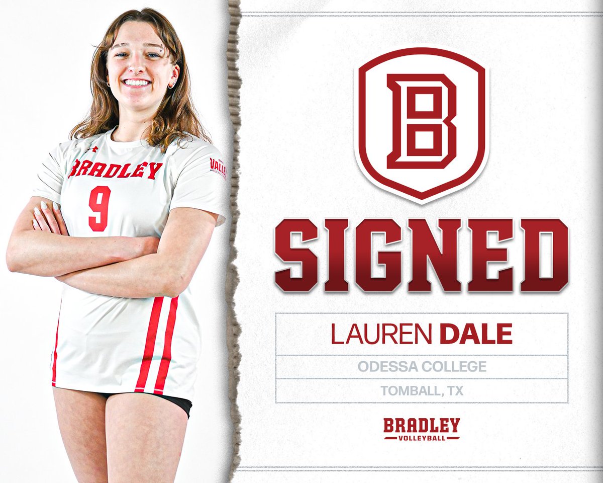 𝙎𝙄𝙂𝙉𝙀𝘿✍️

Welcome to Bradley, Lauren! #GoBraves