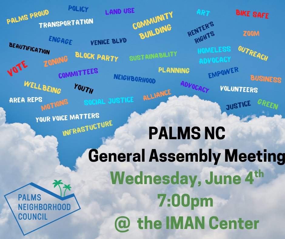 Palms Neighborhood Council tweet media