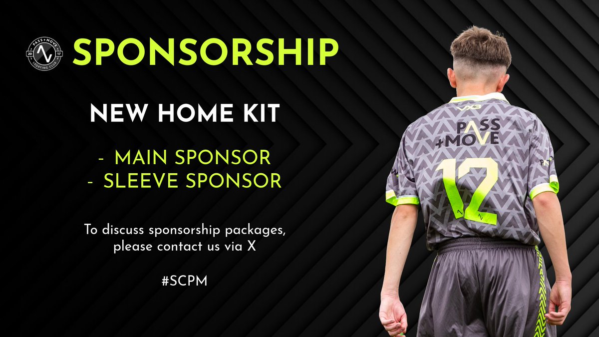 SPONSORSHIP OPPORTUNITY 

We’re looking for sponsors for our new 2025-2027 Home Kit

Drop us a message for more information 👇📨 

#SCPM