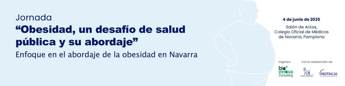 Interesante curso en el que participa un ponente del GdT de Cardiovascular de nuestra sociedad <a href="/namFYC/">namFYC</a>.
El 4 de Junio en <a href="/MedenaColegio/">Medena Navarra</a>  
bio-innova.es/event/jornada-…