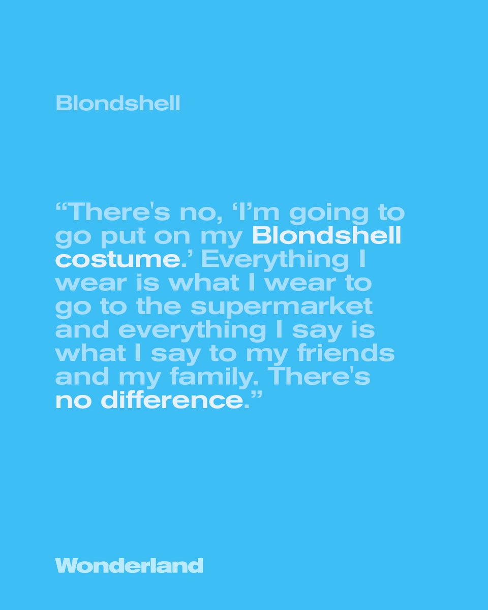 Wonderland (@wonderlandmag) on Twitter photo It's <a href="/Blondshe11/">Blondshell</a>'s world and we’re all just living in it 💁♀️ Featuring in our Summer 2025 issue, she talks us through the evolution of her sound, the inspiration behind her new album, and more.
Hit the link in bio to pre-order the issue now. It's <a href="/Blondshe11/">Blondshell</a>'s world and we’re all just living in it 💁♀️ Featuring in our Summer 2025 issue, she talks us through the evolution of her sound, the inspiration behind her new album, and more.
Hit the link in bio to pre-order the issue now.