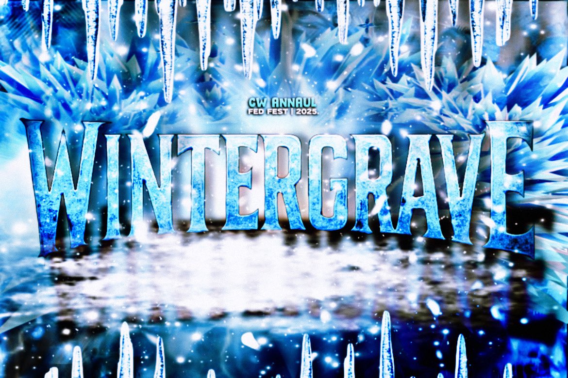 CWFedFest's tweet photo. 🚨 Two MAJOR events are coming to #FedFest!

🔥 WINTERGRAVE – the long-awaited winter spectacle
🕷️ CRYPTSTORM – our brand-new Halloween-themed event, this October

Both are 3-day shows on separate dates.

A new era begins.
It all goes down at FedFest. https://t.co/2KG8wkG1p1