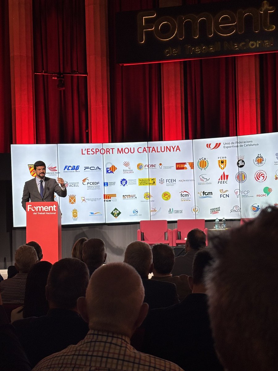 Content de poder estar a la presa de possessió del <a href="/gerardesteva/">Gerard Esteva</a> com a president de la <a href="/UFECcat/">Unió de Federacions Esportives de Catalunya</a>. Un exemplw de dignificació de l’esport català i el món federatiu.