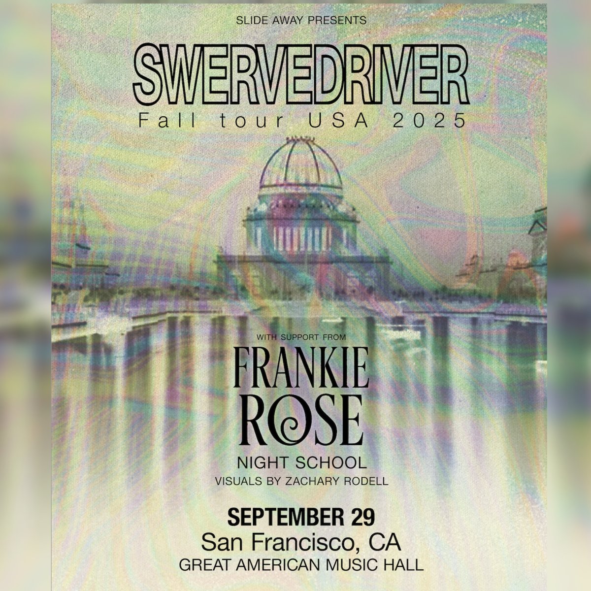 Great American Music Hall (@gamh) on Twitter photo ๐ฅJUST ANNOUNCED!๐ฅ ๐๐ญ๐ช๐ฅ๐ฆ ๐๐ธ๐ข๐บ & ๐๐๐๐ ๐ฑ๐ณ๐ฆ๐ด๐ฆ๐ฏ๐ตโฆ
English alt-rock icons ๐๐๐๐๐๐๐๐๐๐๐๐ will be at GAMH on Sept 29th! โญ
๐Joined by ๐๐ฟ๐ฎ๐ป๐ธ๐ถ๐ฒ ๐ฅ๐ผ๐๐ฒ & ๐ก๐ถ๐ด๐ต๐ ๐ฆ๐ฐ๐ต๐ผ๐ผ๐น !!! โค๏ธโ๐ฅ
โณOn sale Fri 6/6 at 10am!โ
๐๏ธow.ly/TUfv50W1fKk ๐ฅJUST ANNOUNCED!๐ฅ ๐๐ญ๐ช๐ฅ๐ฆ ๐๐ธ๐ข๐บ & ๐๐๐๐ ๐ฑ๐ณ๐ฆ๐ด๐ฆ๐ฏ๐ตโฆ
English alt-rock icons ๐๐๐๐๐๐๐๐๐๐๐๐ will be at GAMH on Sept 29th! โญ
๐Joined by ๐๐ฟ๐ฎ๐ป๐ธ๐ถ๐ฒ ๐ฅ๐ผ๐๐ฒ & ๐ก๐ถ๐ด๐ต๐ ๐ฆ๐ฐ๐ต๐ผ๐ผ๐น !!! โค๏ธโ๐ฅ
โณOn sale Fri 6/6 at 10am!โ
๐๏ธow.ly/TUfv50W1fKk