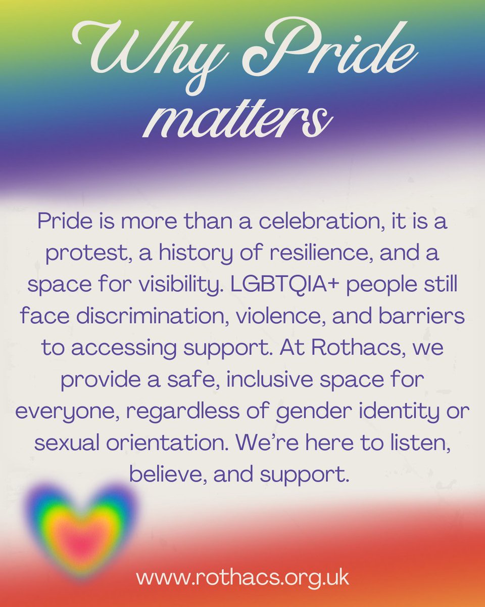 Rothacs38's tweet image. Happy Pride Month! At Rothacs, we stand with with LGBTQIA+ community; not just in June, but all year round. Swipe through to learn more about how you can be an active ally.