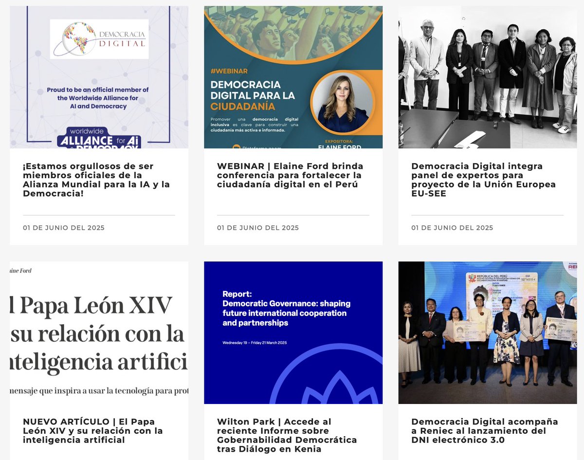 ddintorg's tweet photo. 📣Acuérdate que desde nuestro Blog en nuestra website oficial tienes acceso a todas las notas y contenidos sobre las actividades de Democracia Digital. 
 
Accede aquí ➡️ https://t.co/9iBe8Y9R7Z
 
#DemocraciaDigital #Civic #OSC #tech4good #tech4democracy https://t.co/sFnMZ0Dt2d
