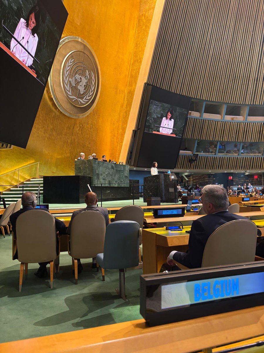 👏 Warmest congratulations to H.E. Annalena Baerbock 🇩🇪 on her election as President of the 80th 🇺🇳 General Assembly! 

🇧🇪 Belgium stands firmly behind your commitment to multilateralism and looks forward to strong collaboration. 

#PGA80 #BetterTogether