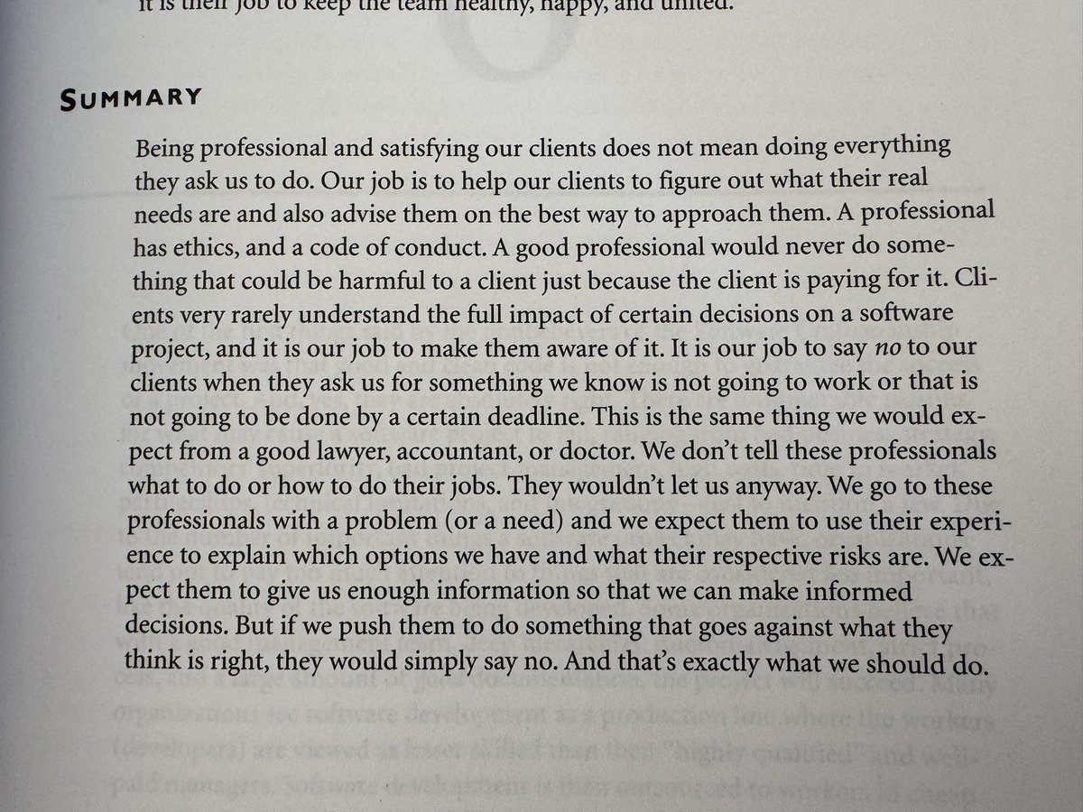 Just in case you’ve seen some intellectually dishonest videos recently, here is the full quote. Chapter 5, page 75.