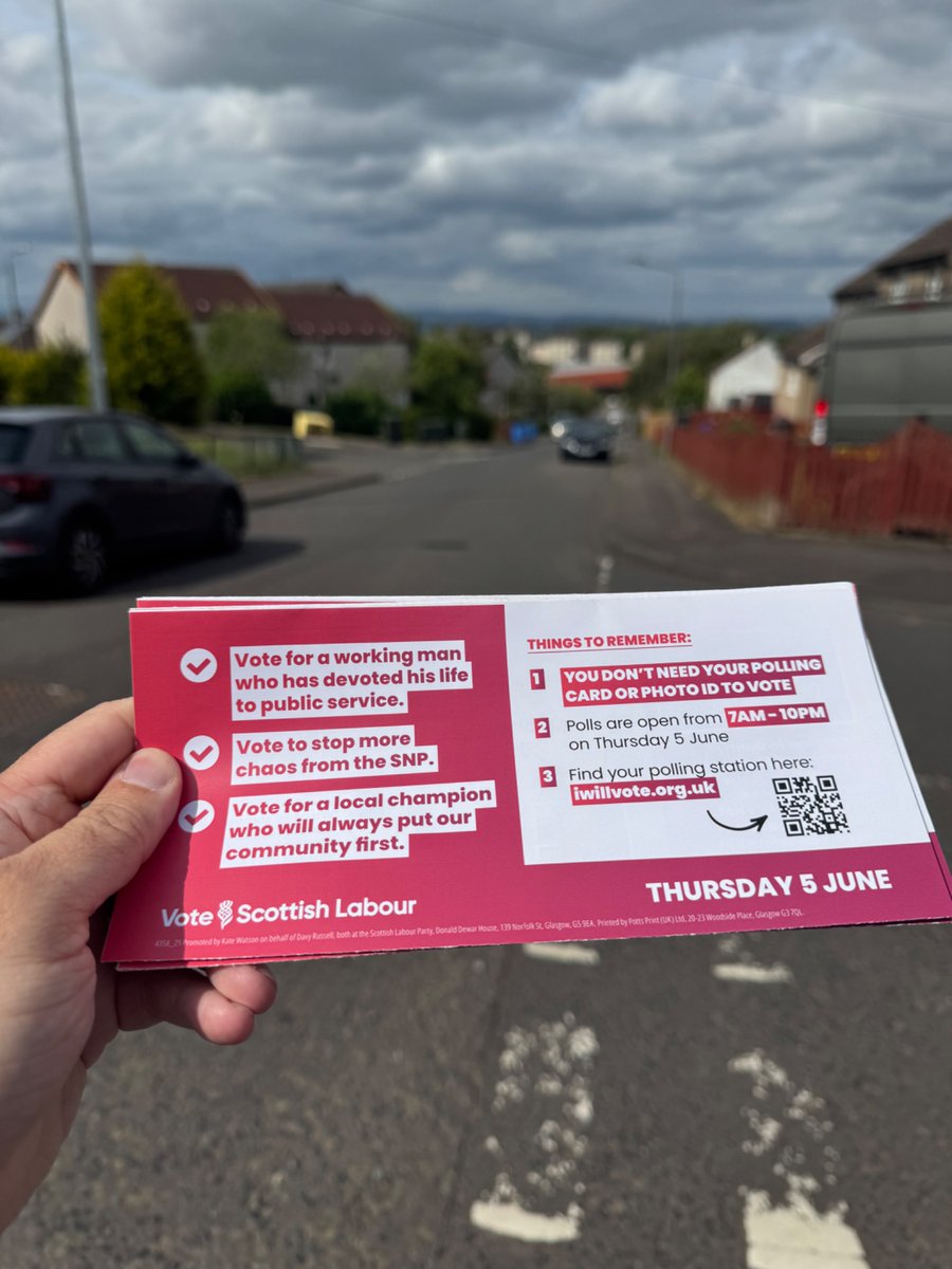 Paul O’Kane MSP 🇺🇦 (@pfokane) on Twitter photo Good to be out in Hamilton and Larkhall today talking to local people in their communities about the choice on Thursday. Great support for <a href="/DavyRussell4HLS/">Davy Russell for Hamilton, Larkhall and Stonehouse</a> - we won’t stop until 10pm on Thursday! Good to be out in Hamilton and Larkhall today talking to local people in their communities about the choice on Thursday. Great support for <a href="/DavyRussell4HLS/">Davy Russell for Hamilton, Larkhall and Stonehouse</a> - we won’t stop until 10pm on Thursday!