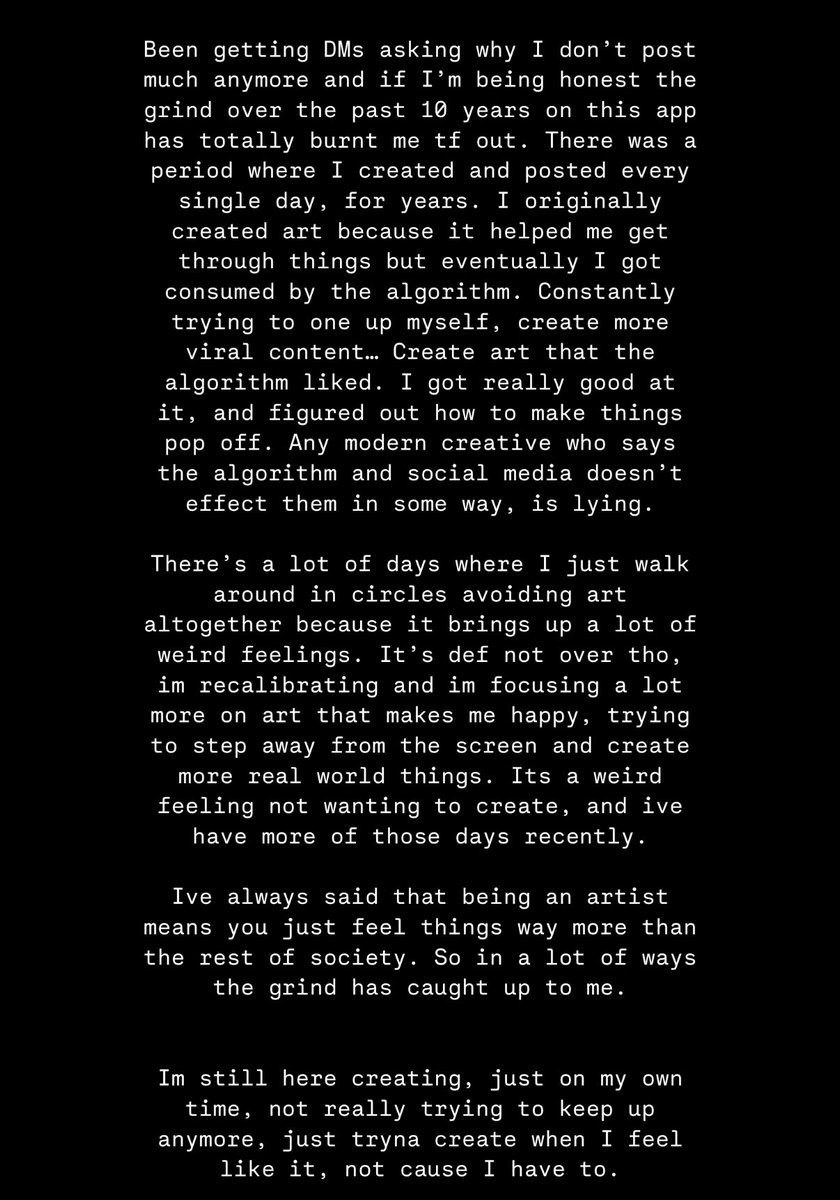 Posted this on IG. I see a lot of people falling into this trap. CT is just as viscous if not worse.