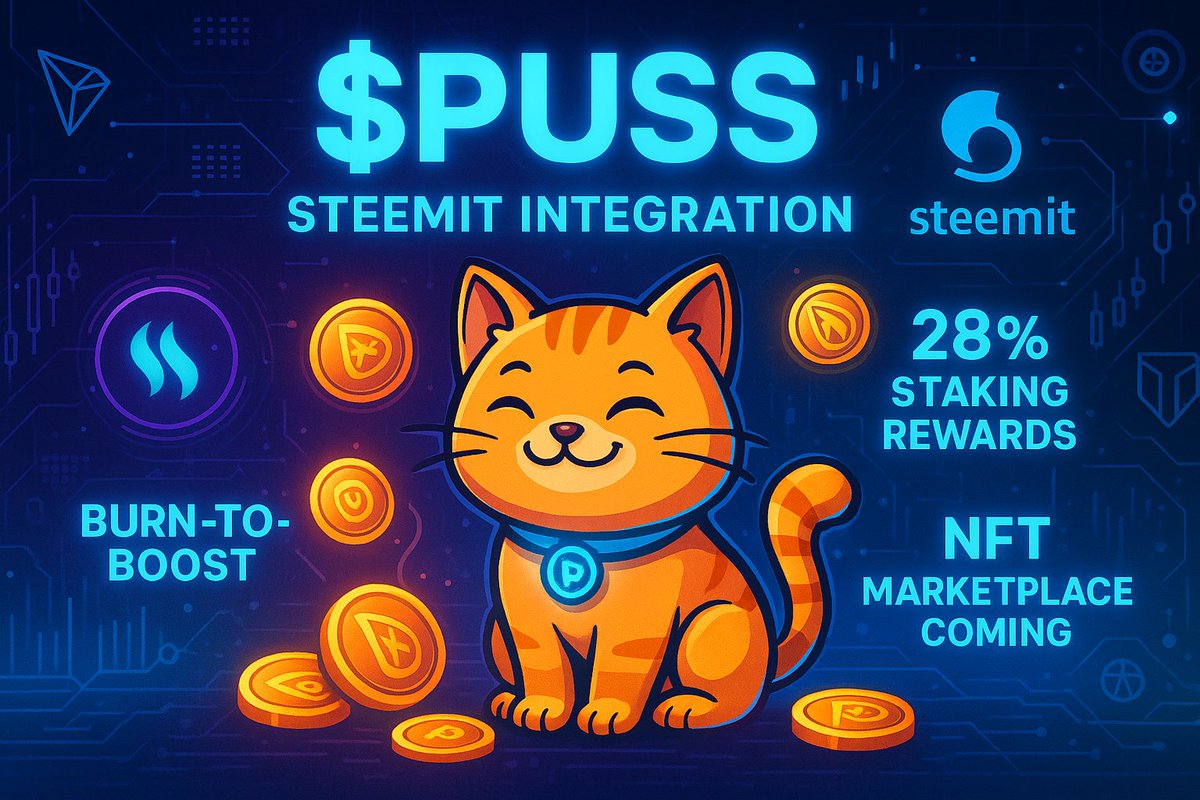 akib_66's tweet image. Not everything is about the chart. Sometimes, it’s about the change. $PUSS is that change.
#BlockchainVision