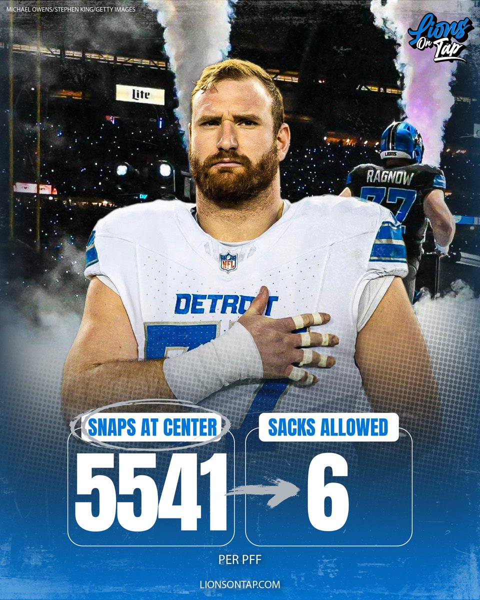 LionsOnTap's tweet image. Frank Ragnow, 1 of 1.

#OnePride
