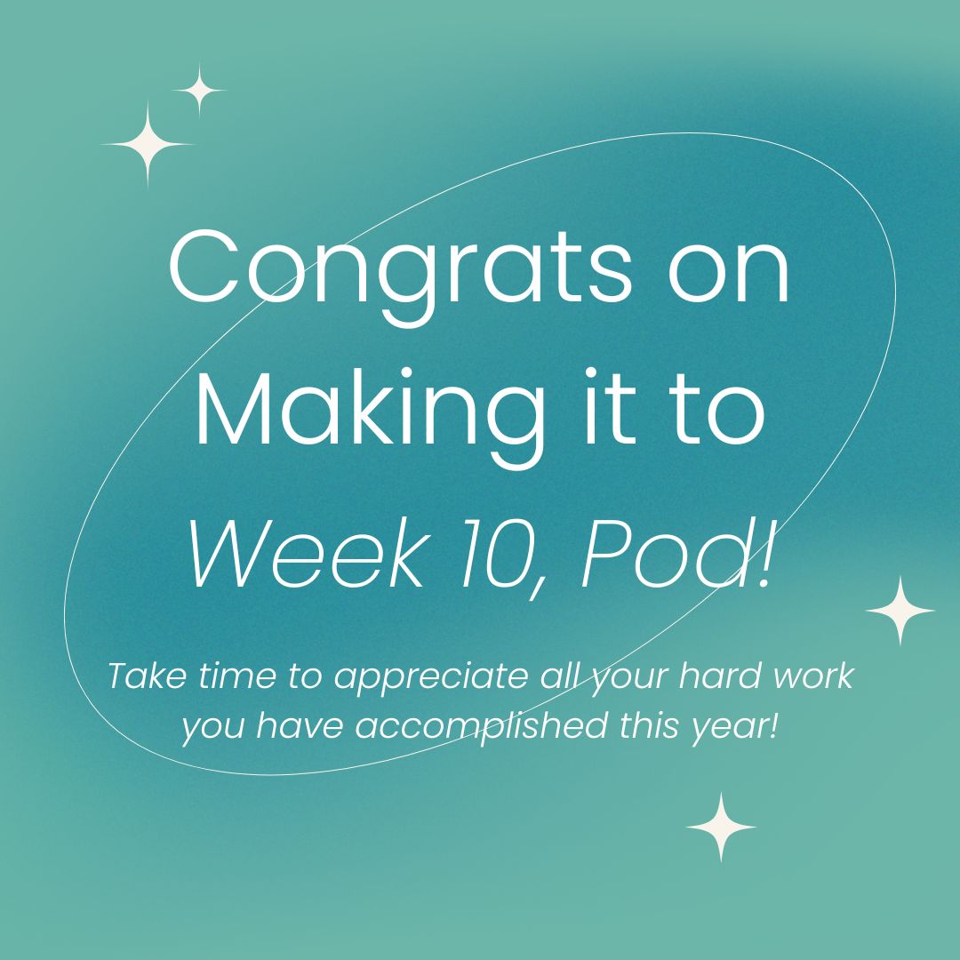 Welcome to the final week of classes, Pod!✨ 

Your hard work does not go unnoticed! Whether you are finishing your first year or wrapping up on your college career, you have learned and grown so much!

#CalPolyGrC #CalPolySLO #GraphicCommunication