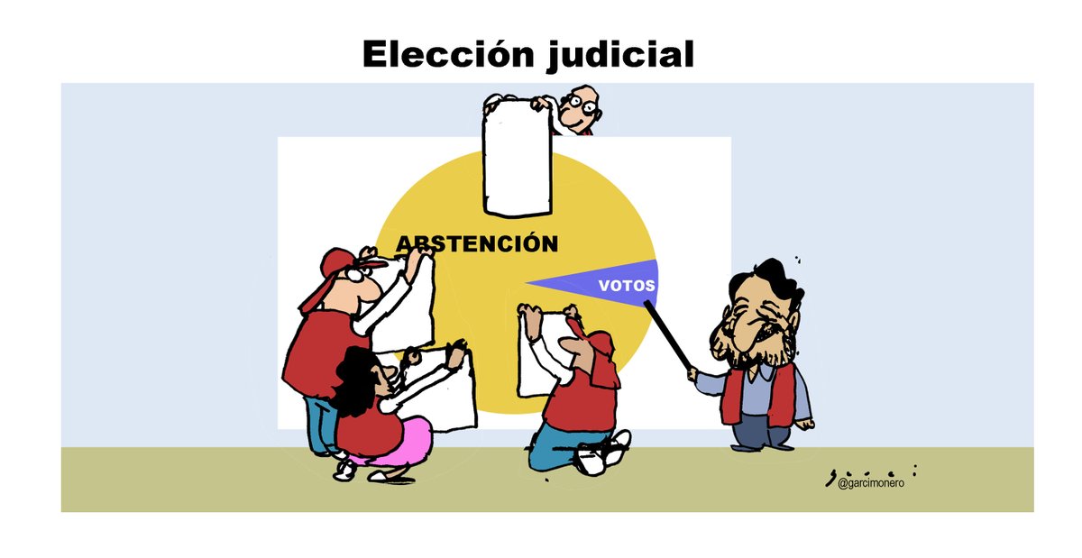 La de hoy en <a href="/ElFinanciero_Mx/">El Financiero</a> 
Una sobre #ElecciónJudicial 
#MonerosFinancieros
