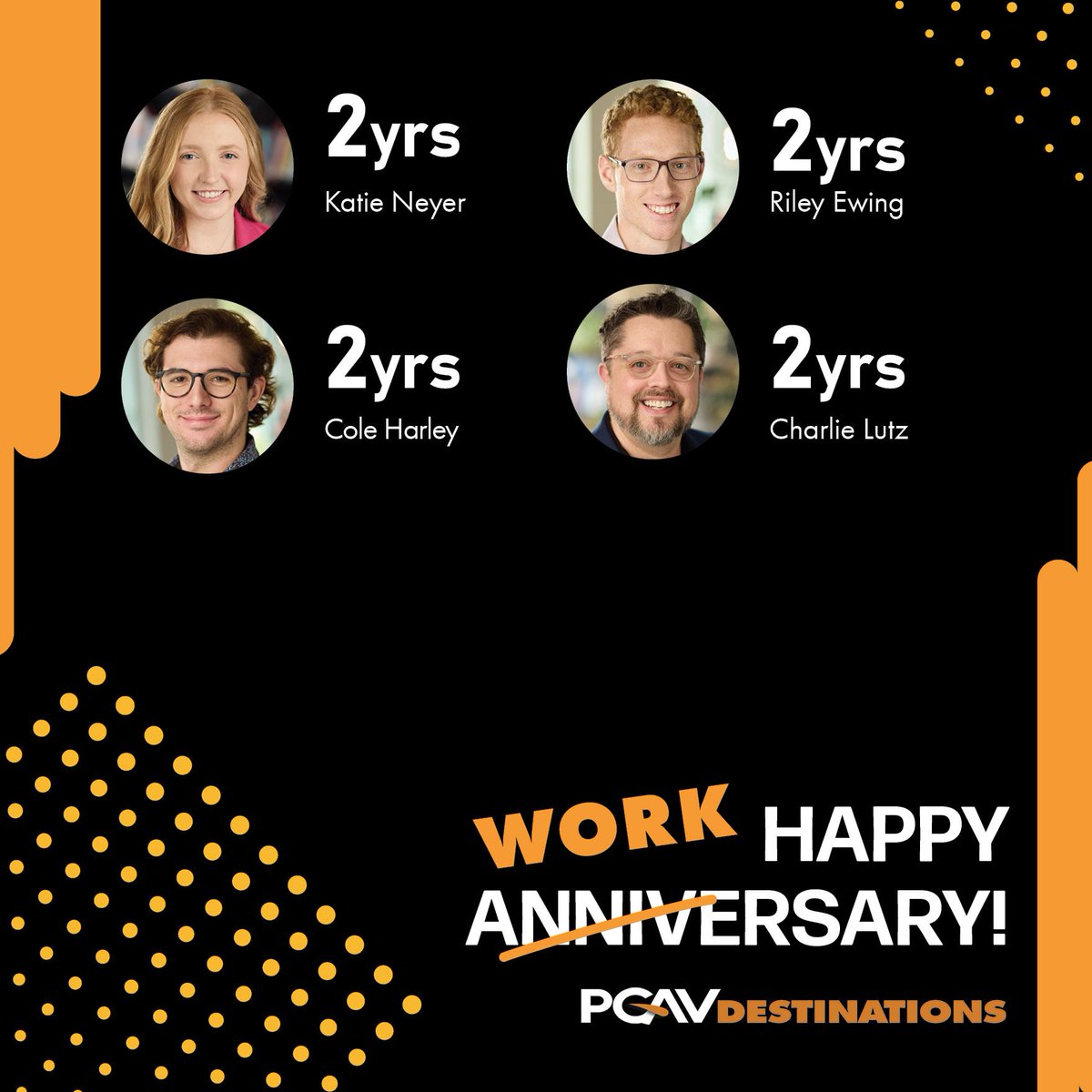 PGAV Destinations (@pgavdestination) on Twitter photo June Work-versaries 
From the fresh perspectives of two years to the wisdom of year 39, we’re toasting our June work-versaries! We’re grateful to have you! June Work-versaries 
From the fresh perspectives of two years to the wisdom of year 39, we’re toasting our June work-versaries! We’re grateful to have you!