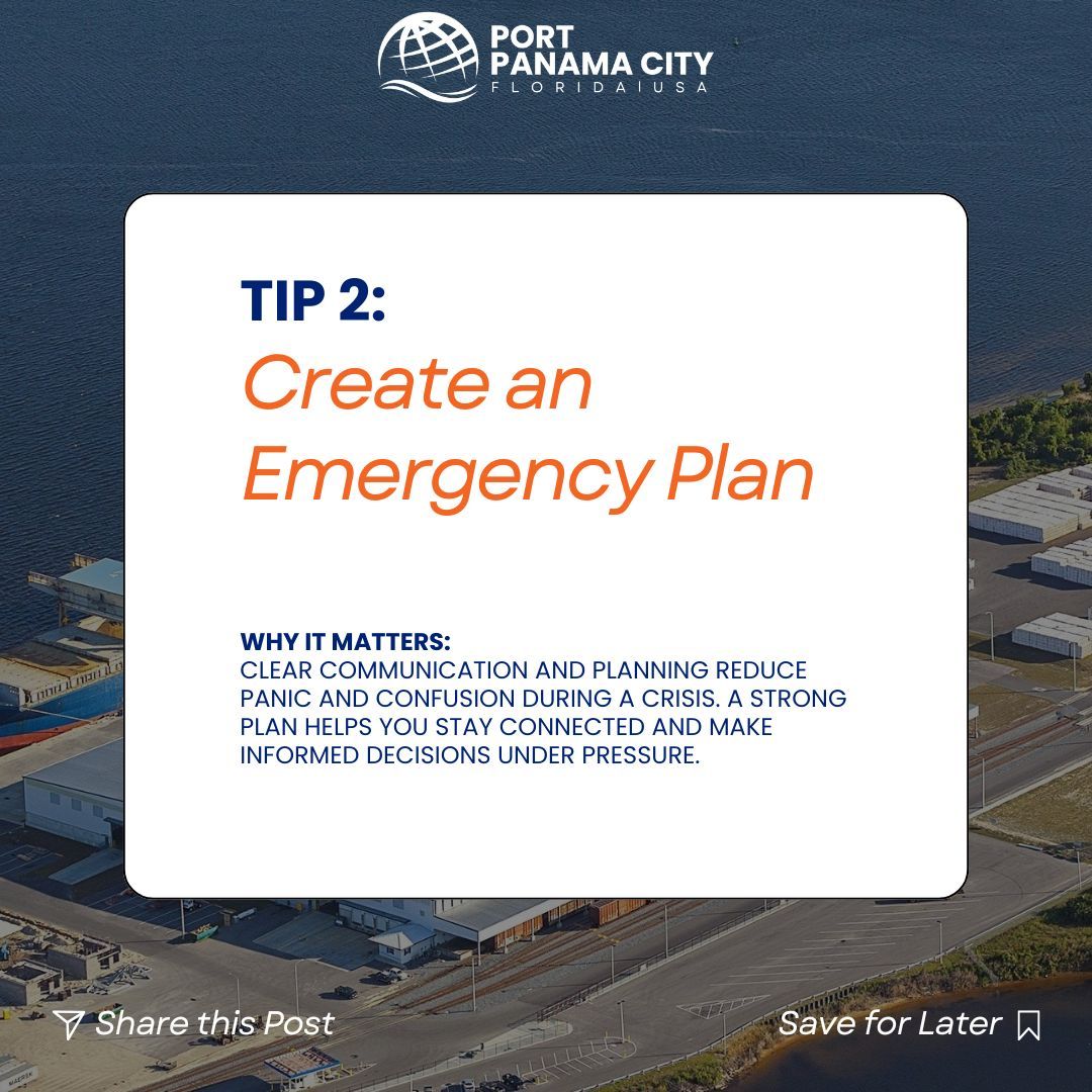 Tip #2: Create an Emergency Plan

Why it matters: A clear plan helps you stay calm, connected, and safe during fast-moving emergencies.