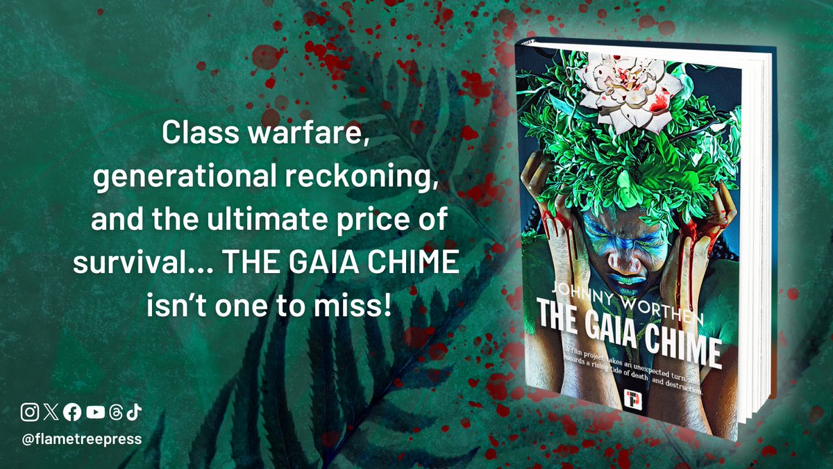 Flame Tree Press Team (@flametreepress) on Twitter photo They wanted a documentary. 🎞️ They uncovered a global catastrophe. 🌎🔥 #TheGaiaChime <a href="/JohnnyWorthen/">Johnny Worthen</a> flametr.com/3DmUog0 They wanted a documentary. 🎞️ They uncovered a global catastrophe. 🌎🔥 #TheGaiaChime <a href="/JohnnyWorthen/">Johnny Worthen</a> flametr.com/3DmUog0