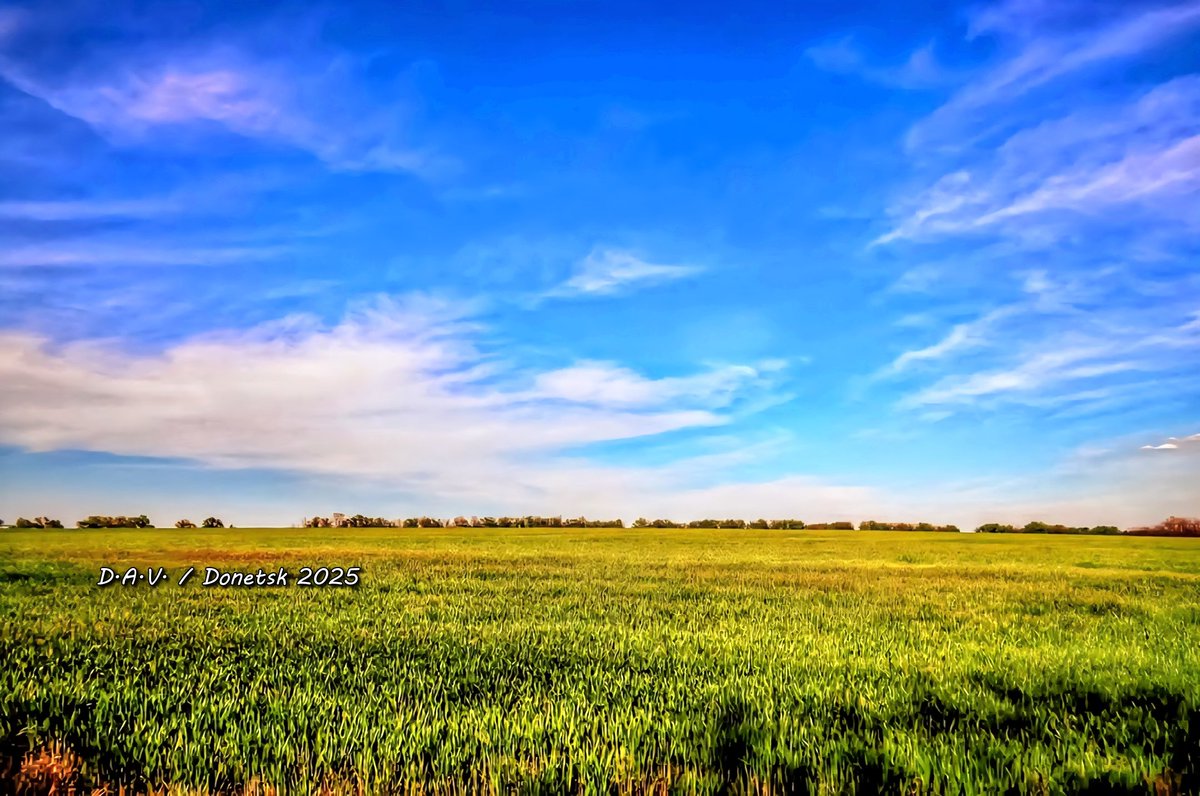 Широки и необъятны просторы Донбасса 📲🏞️ #кальмиус t.me/donetsk_photo